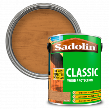 Sadolin Classic All Purpose Woodstain – Weatherproof Interior and Exterior Wood Stain - Natural - 75