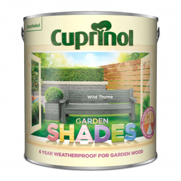 Cuprinol Garden Shades Wood Paint - Wild Thyme - 2.5L