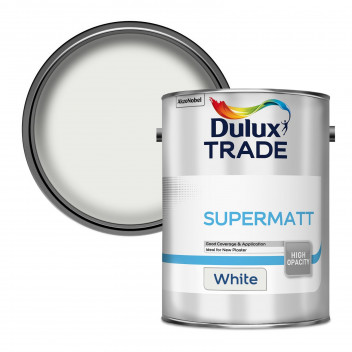 Dulux Trade Supermatt White 5L