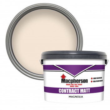 Macpherson Contract Matt – Quick-Drying Obliterating Emulsion for Plaster Walls and Ceilings – Magno