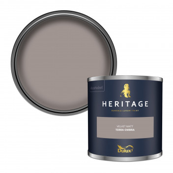 Dulux Trade Heritage Colour Tester Terra Ombra 125ML