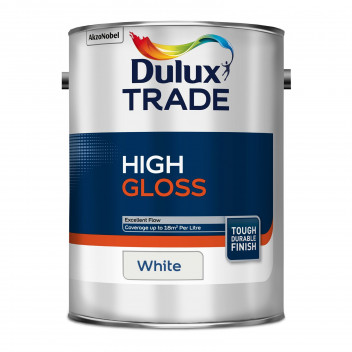 Dulux Trade High Gloss White 5L