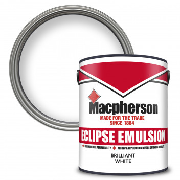 Macpherson Eclipse Emulsion – Best-Selling Matt Paint for Interior Plaster Walls and Ceilings -Brill