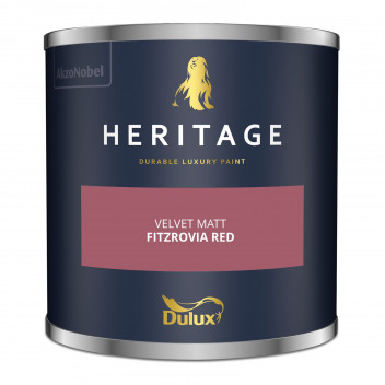 Dulux Trade Heritage Colour Tester Fitzrovia Red 125ML