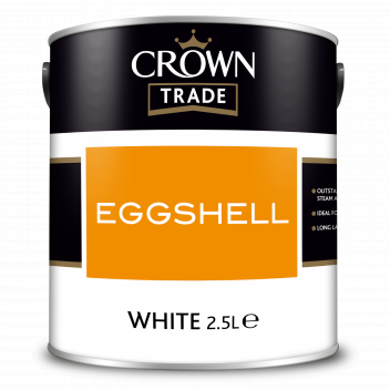 2.5L Crown Trade Eggshell White