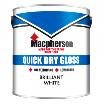 Macpherson Acrylic Gloss – Self-Undercoating Water-Based Gloss Paint for Interior Wood and Metal - B