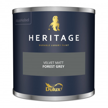 Dulux Trade Heritage Colour Tester Forest Grey 125ML