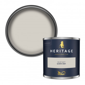 Dulux Trade Heritage Colour Tester Quartz Grey 125ML