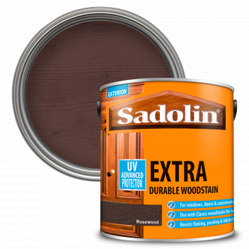 Sadolin Extra Durable Woodstain – Weatherproof Exterior Wood Stain for Ultimate Protection - Rosewoo