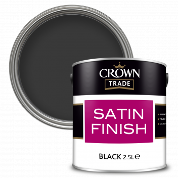 2.5L Crown Trade Satin Finish Black
