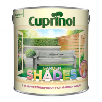 Cuprinol Garden Shades Wood Paint - Pebble Trail - 2.5L