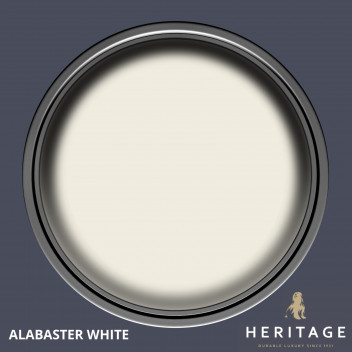 Dulux Trade Heritage Colour Tester Alabaster White 125ML