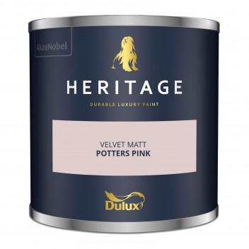Dulux Trade Heritage Colour Tester Potters Pink 125ML
