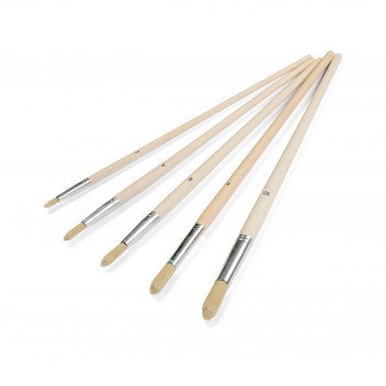Hamilton Prestige Round Fitch Brush Pack 5 Pack