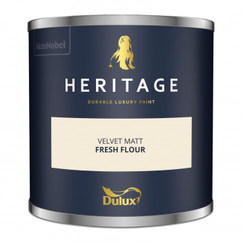 Dulux Trade Heritage Colour Tester Fresh Flour 125ML