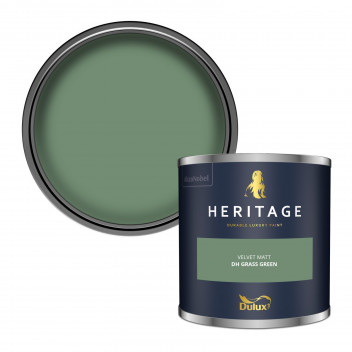 Dulux Trade Heritage Colour Tester DH Grass Green 125ML