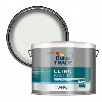 Dulux Trade Ultra Matt White 10L