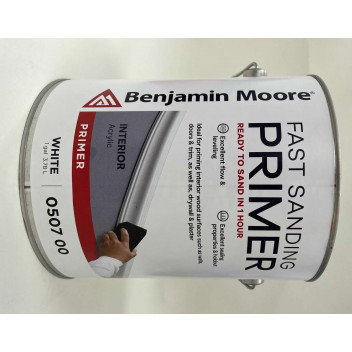 3.78L Benjamin Moore Fast Sanding Primer - White (US Gallon)