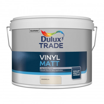 Dulux Trade Vinyl Matt Magnolia 7.5L