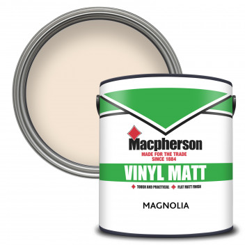 Macpherson Vinyl Matt – Tough and Durable Flat Matt Coverage for Interior Walls and Ceilings - Magno