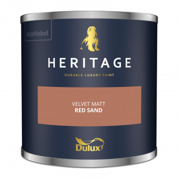 Dulux Trade Heritage Colour Tester Red Sand 125ML