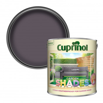 Cuprinol Garden Shades Wood Paint - Lavender - 2.5L