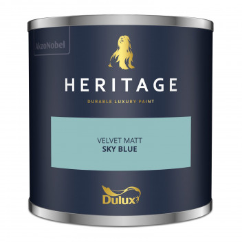 Dulux Trade Heritage Colour Tester Sky Blue 125ML