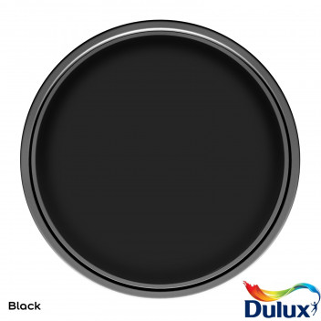 Dulux Trade Weathershield Exterior High Gloss Black 2.5L
