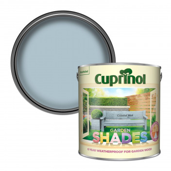 Cuprinol Garden Shades Wood Paint - Coastal Mist - 2.5L