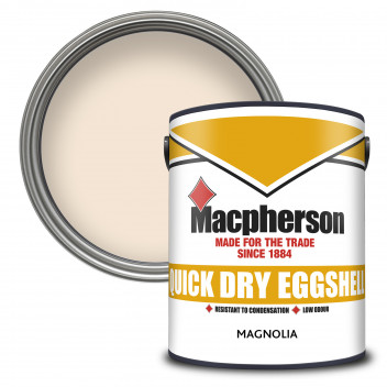 Macpherson Acrylic Eggshell – Water-Based Paint with a Tough, Washable Finish for Interior Walls and