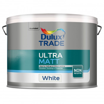 Dulux Trade Ultra Matt White 10L